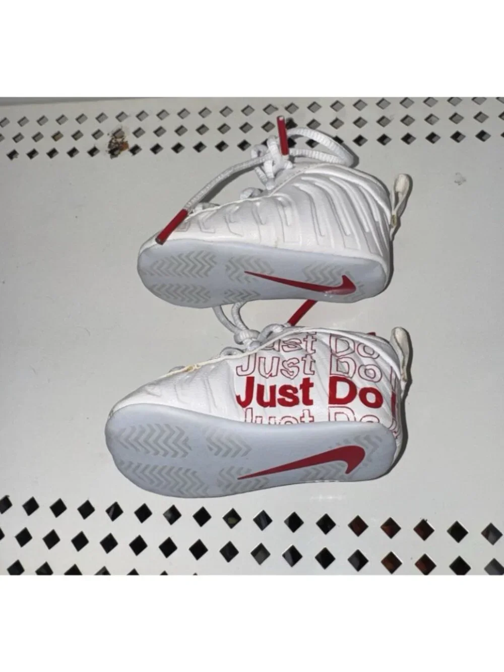 Nike Lil Posite One Thank You Plastic Bag Boys Baby Infant Crib Shoes Size 2C